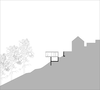 Progetto per una casa unifamiliare a Roveredo, Svizzera