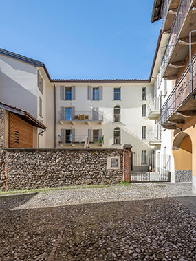 Trasformazione edificio nel nucleo storico di Mendrisio, Svizzera